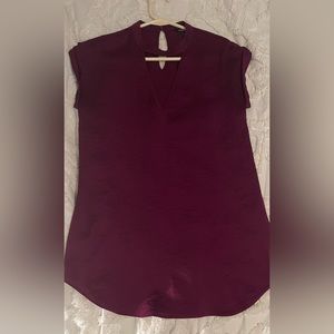 Short Sleeve Berry blouse
